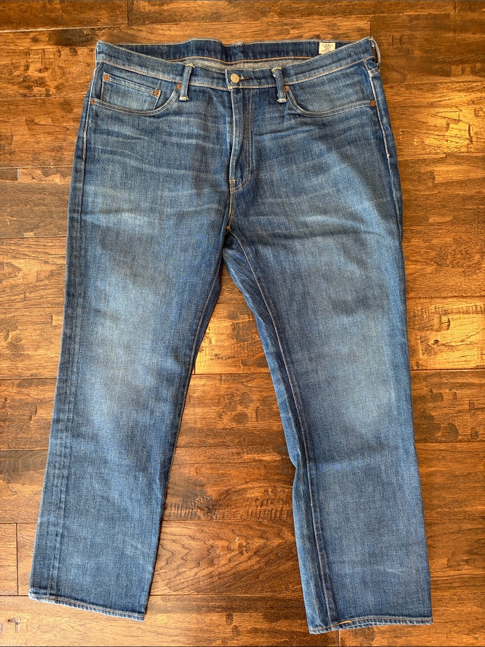 Levi’s white oak cone denim Jeans